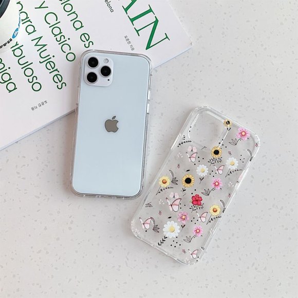 NEW iPhone 12/11/Pro/Max Protective Flower case - Picture 4 of 4